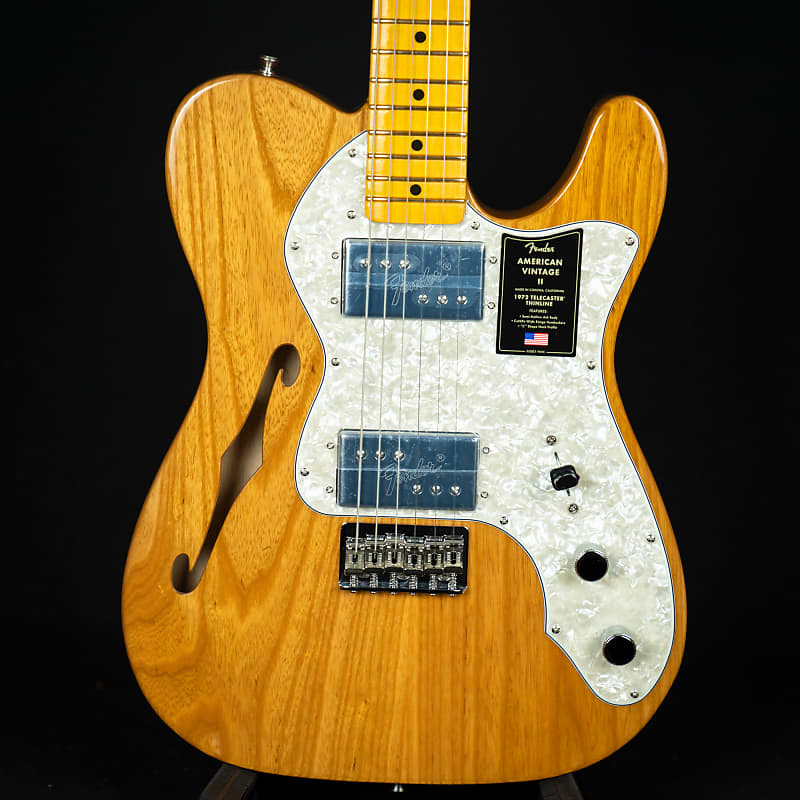 Накладка на гриф из состаренного натурального клена Fender American Vintage II 1972 Telecaster Thinline (V11084)