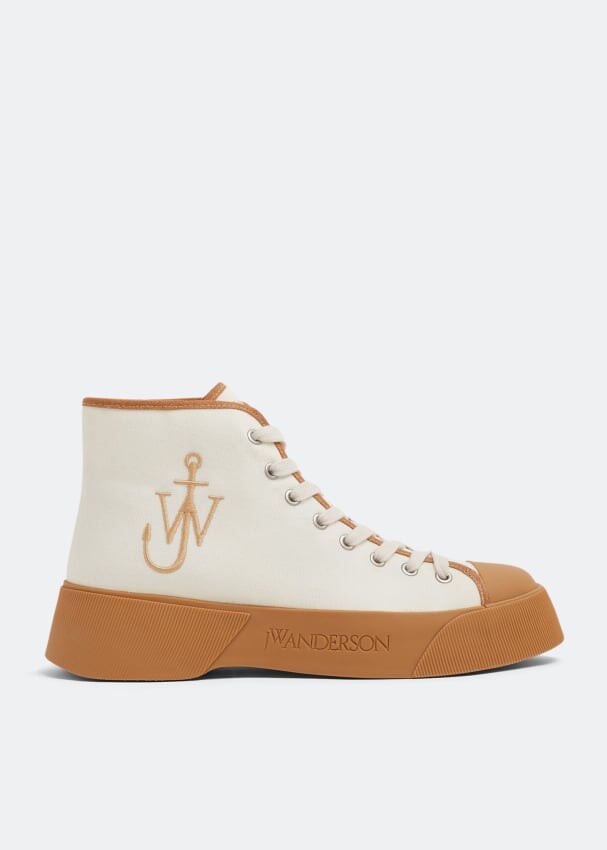 

Кроссовки JW ANDERSON High-top sneakers, бежевый