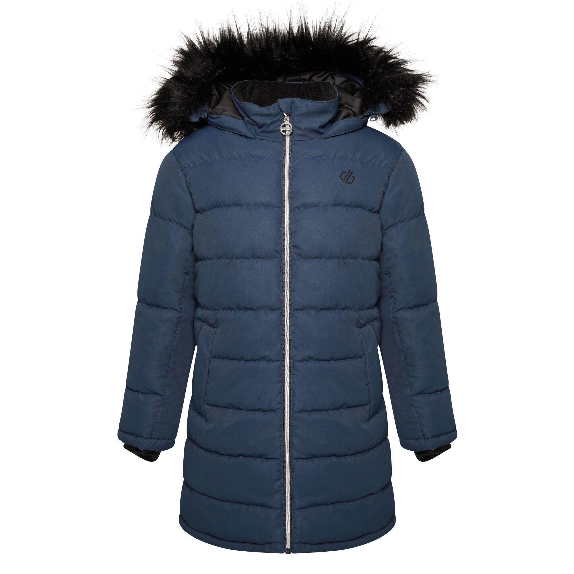 Детская лыжная куртка Striking II DARE 2B, темно-синий утепленная куртка striking ii dare 2b черный