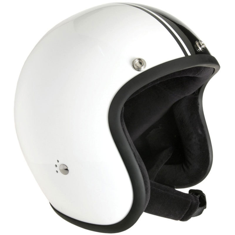 Шлем Bandit Jet Classic, белый/черный шлем bandit jet черный