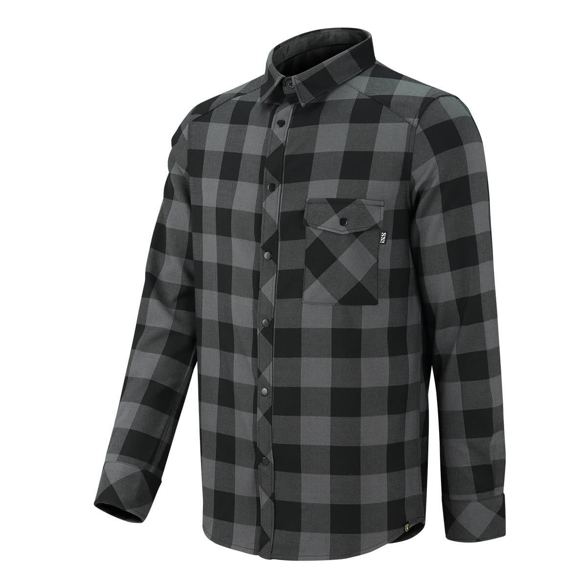 Рубашка с длинным рукавом Carve Digger - серый/черный IXS, черный