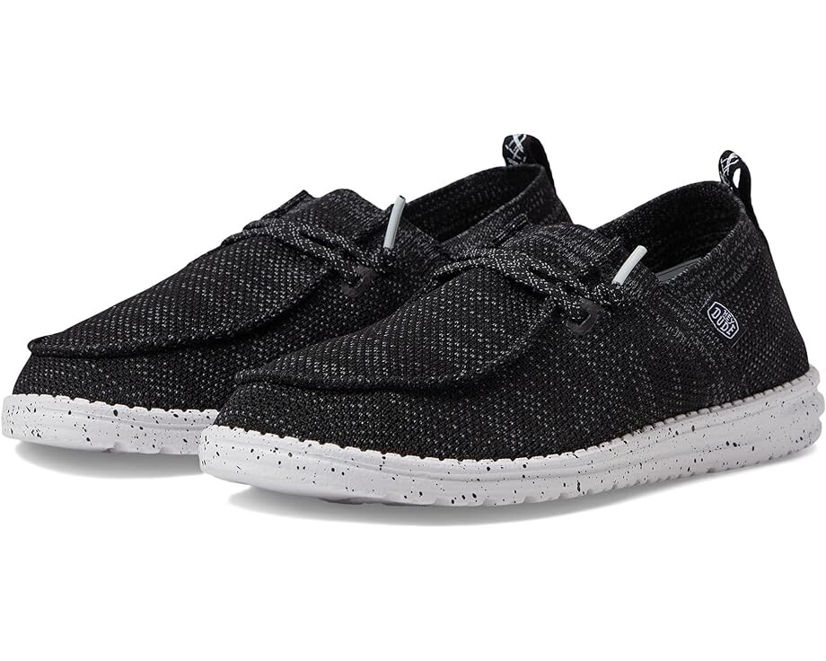 

Кроссовки Hey Dude Wendy Halo Slip-On Casual Shoes, черный