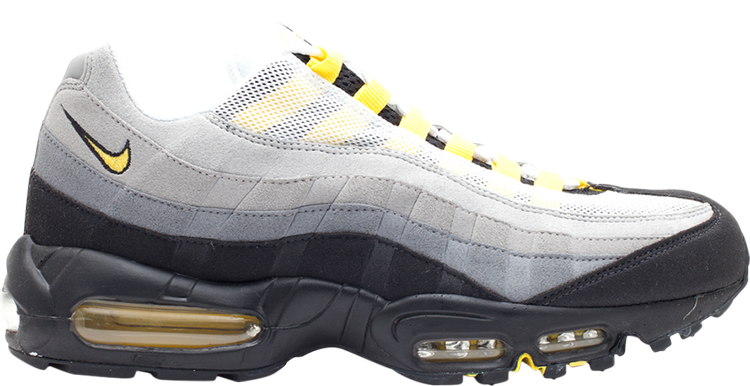 Nike air max on sale 95 grey and yellow