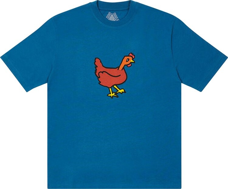 Футболка Palace Clucking T-Shirt 'Blue', синий