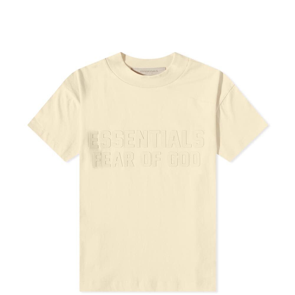 

Футболка Fear of God ESSENTIALS Kids Logo Tee