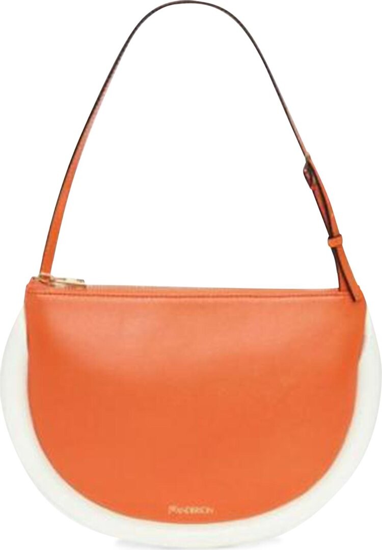 

Сумка JW Anderson Bumper Moon Shoulder Bag Orange/White, оранжевый