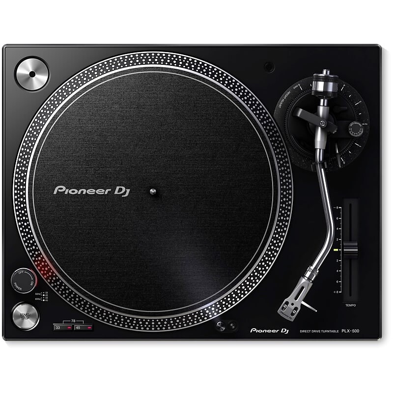 

Pioneer PLX500W High-Torque, проигрыватель с прямым приводом, черный PLX-500