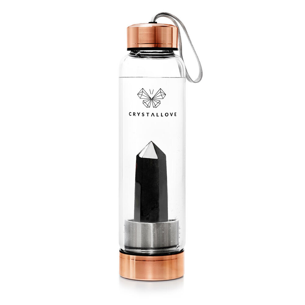 

Бутылка для воды CrystalLove Crystal Collection из обсидиана