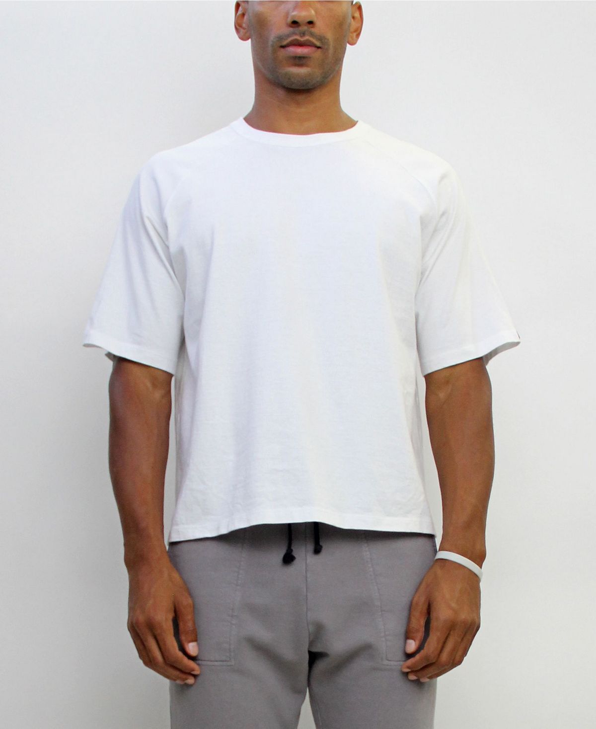 Мужская футболка реглан COIN 1804, белый