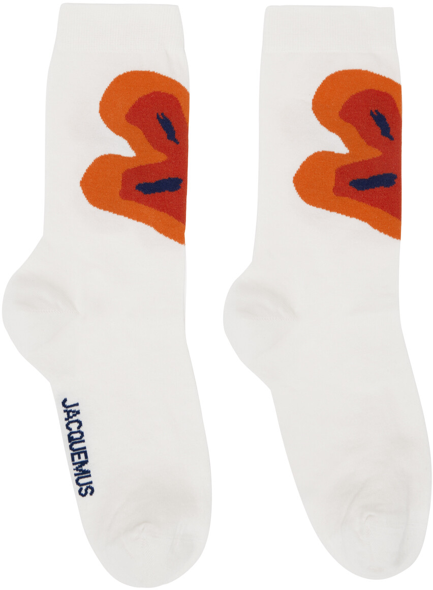 

Носки Off-White Le Papier 'Les Chaussettes Fleurs' Jacquemus