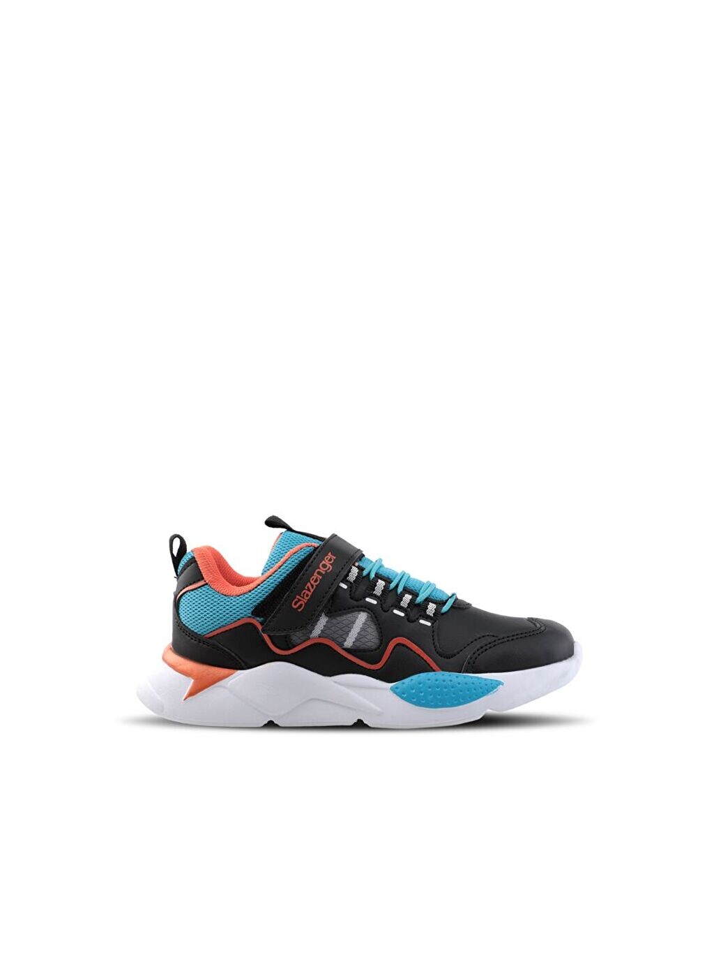 

Кроссовки Active для девочек с цветными блоками на шнуровке Slazenger