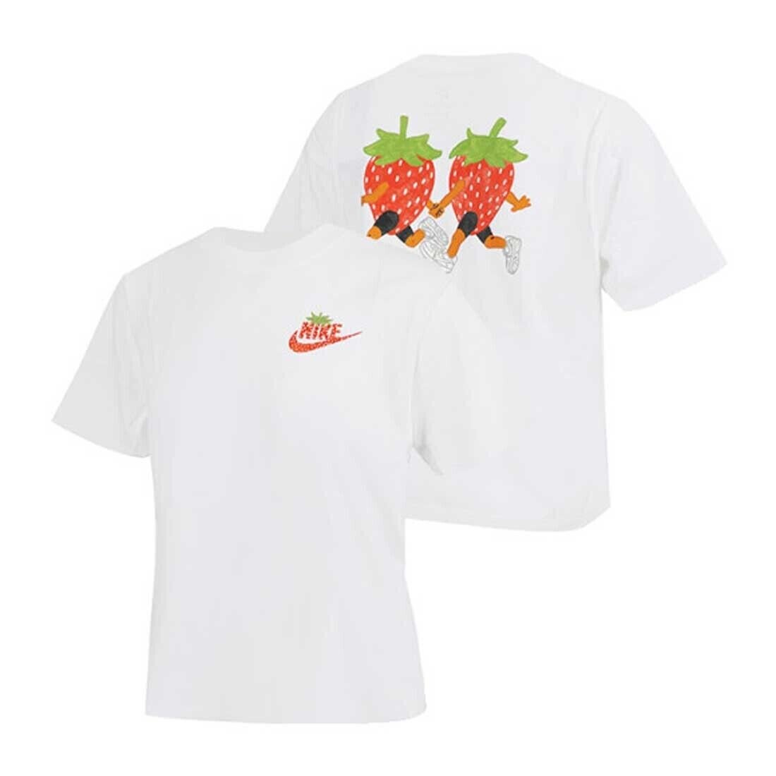 

Футболка Nike Sportswear Strawberry Boxy, белый