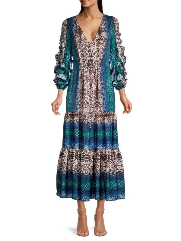 

Платье - Макси Ярусное Ungaro Jasmine, cobalt