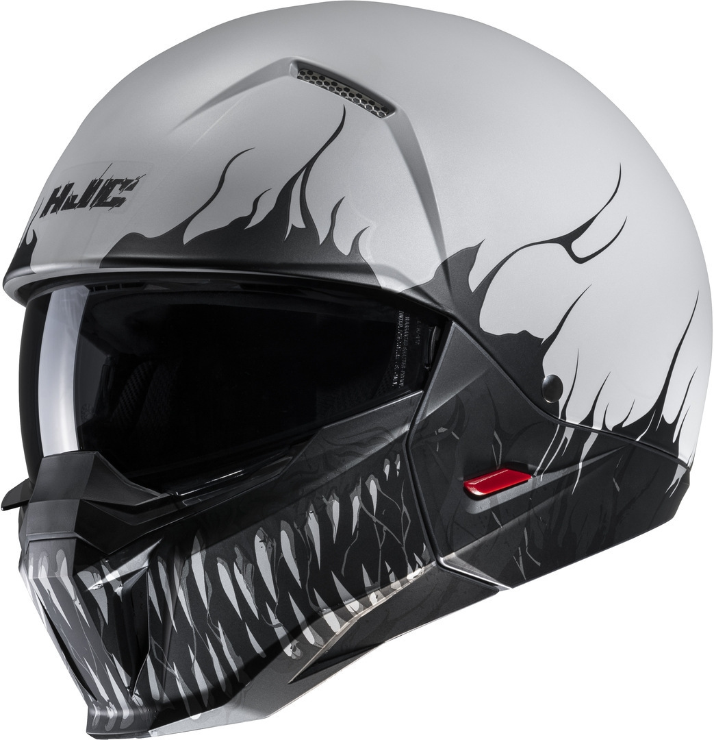 Шлем HJC i20 Scraw реактивный, серый/черный шлем momo minimomo реактивный черный желтый серый