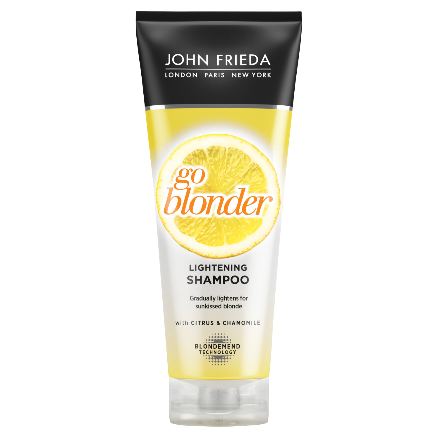John Frieda Sheer Blonde осветляющий шампунь для светлых волос, 250 мл шампунь для волос john frieda увлажняющий активирующий шампунь для светлых волос sheer blonde