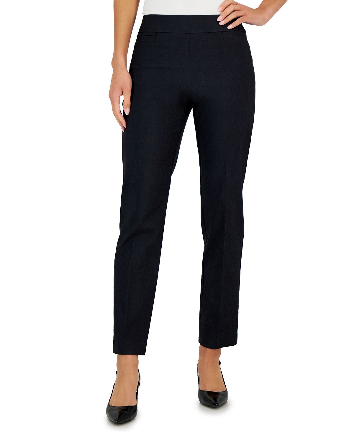 

Женские прямые брюки waverly с высокой посадкой, созданные для macy's JM Collection, мульти