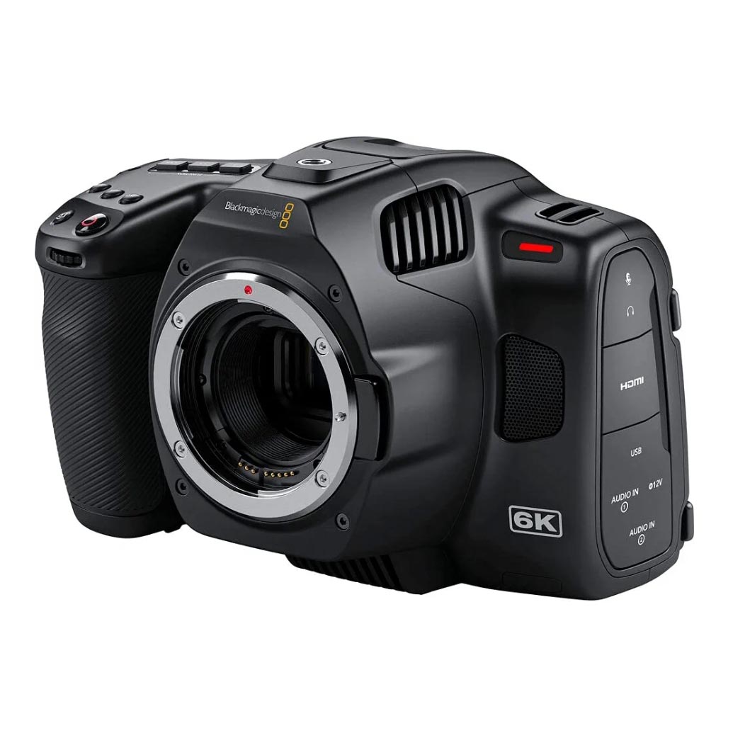 Видеокамера Blackmagic Design Pocket Cinema Camera 6K Pro, черный magicrig hdmi usb c cable clamp for bmcc 4k 6k 6k pro cage
