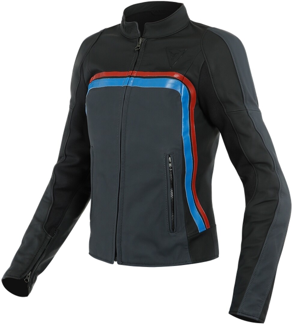

Dainese Lola 3 Дамы Мотоцикл Кожаная куртка, черный/синий/красный