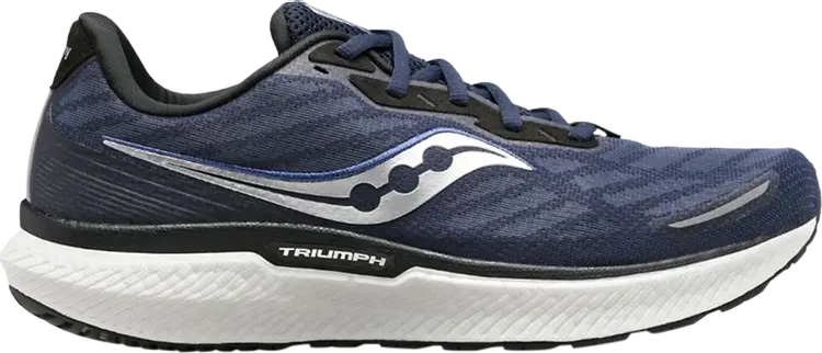 

Кроссовки Saucony Triumph 19 Navy Silver, синий