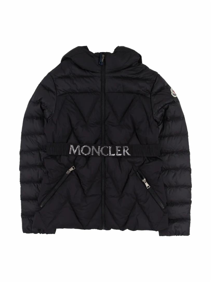 

Стеганый пуховик с капюшоном Moncler