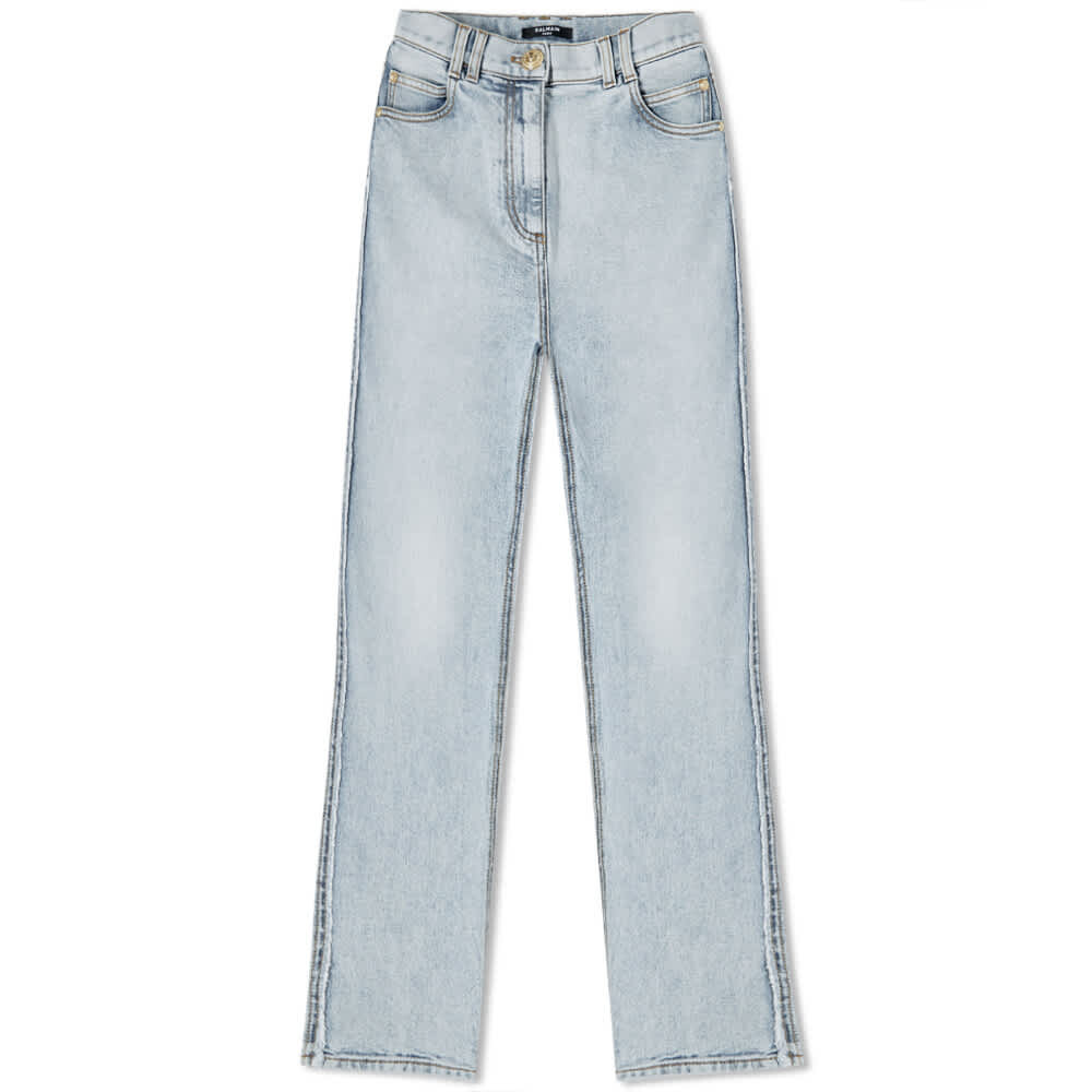 

Джинсы Balmain Vintage Blue Slim Jean