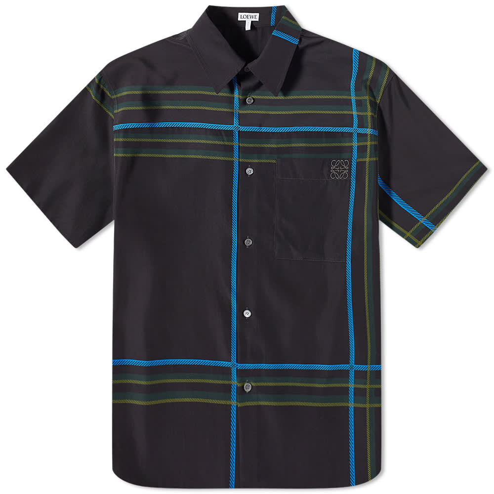 

Рубашка Loewe Short Sleeve Check Shirt
