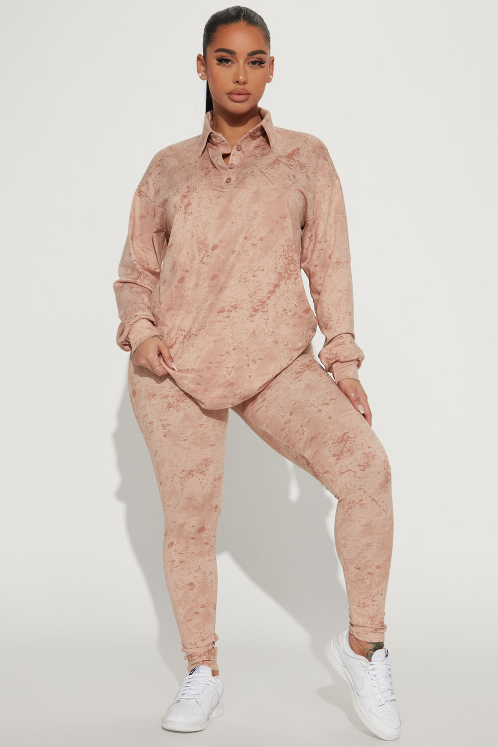 

Леггинсы Fashion Nova TP4217, серо-коричневый