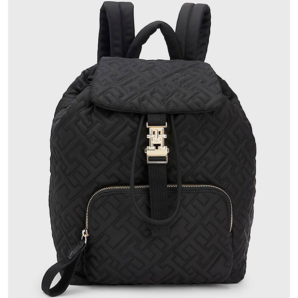 

Рюкзак Tommy Hilfiger Luxe Clasp, черный