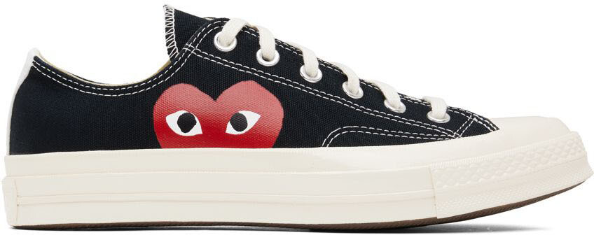 

Черные кроссовки Converse Edition Chuck 70 Comme des Garçons Play, Черный