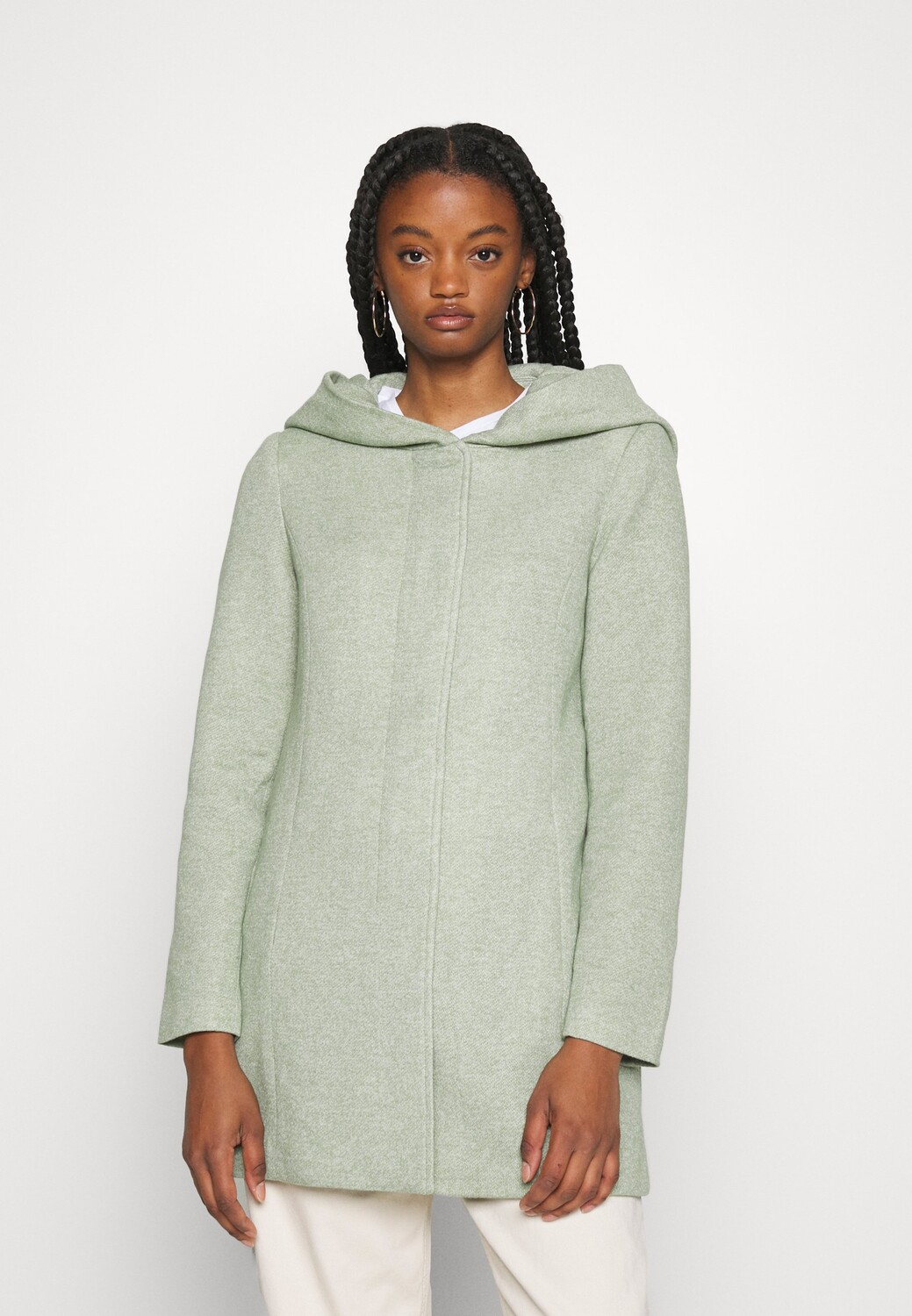 

Пальто короткое Vero Moda, loden frost, Серый