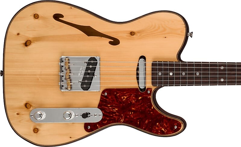 

НОВЫЙ ! Fender Artisan Knotty Pine Telecaster Tele Thinline Custom Shop — Aged Natural — официальный дилер — предварительный заказ Artisan Knotty Pine Tele Thinline, AAA Rosewood Fingerboard