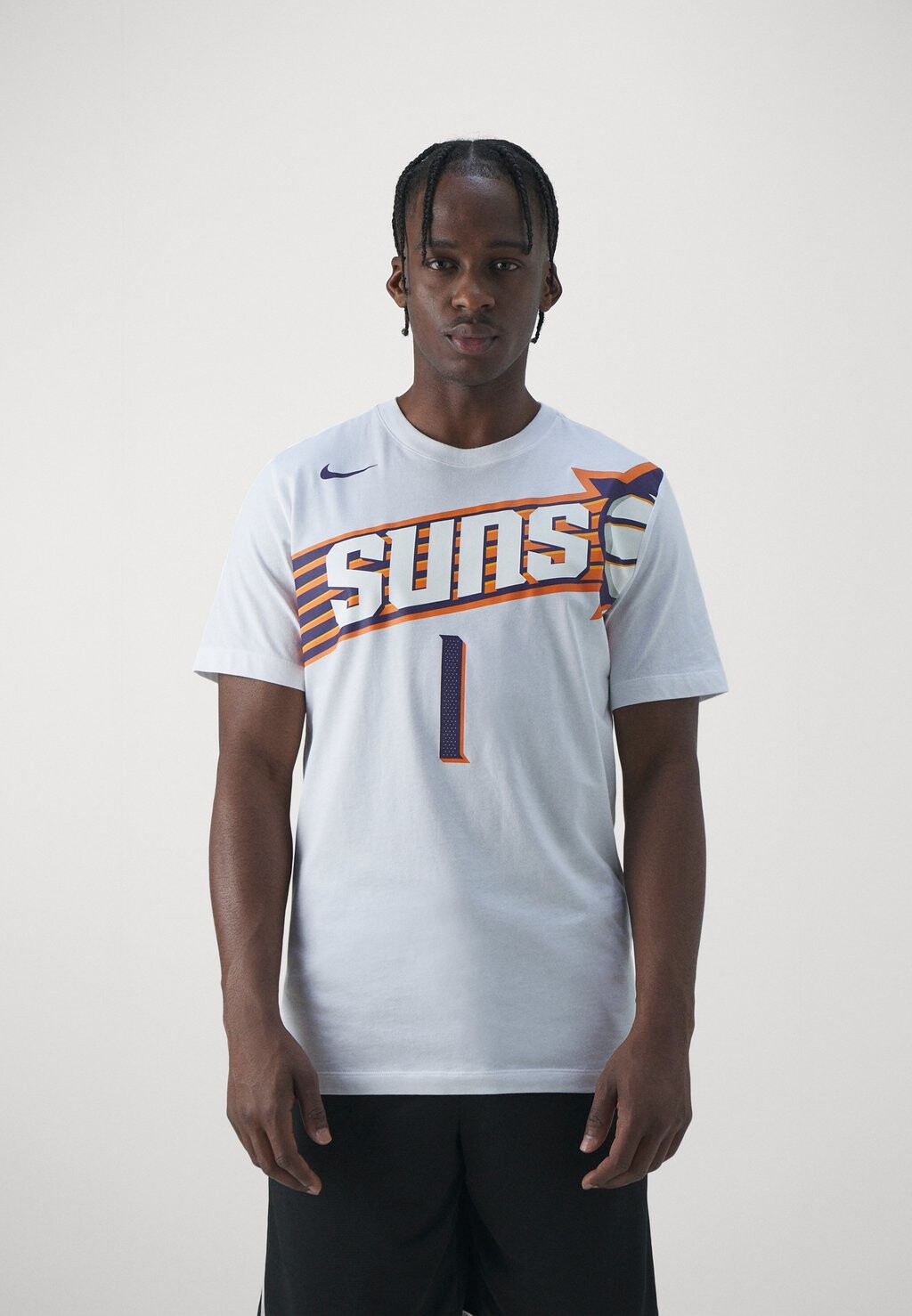 

Team Nba Phoenix Suns Tee Nike, цвет white/booker devin