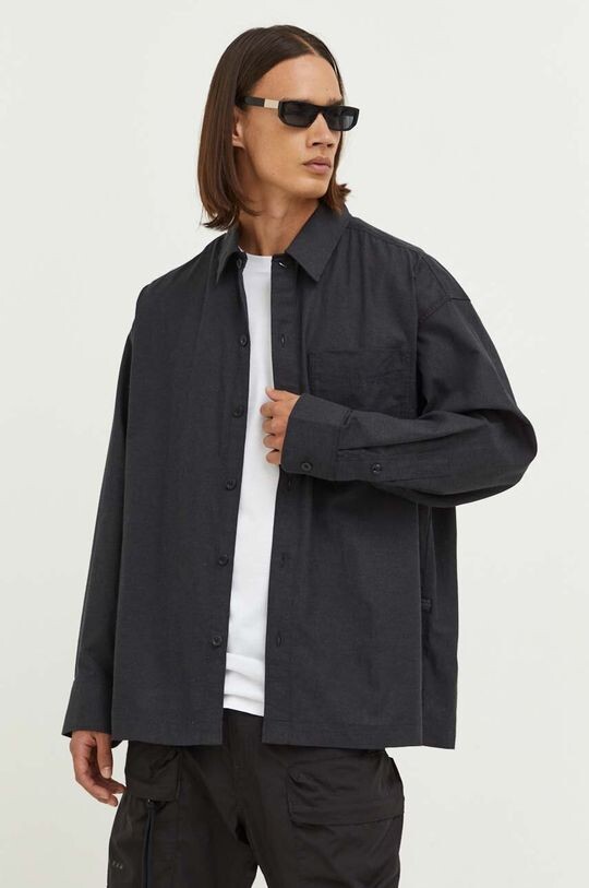 

Рубашка из смесового льна G-Star Raw, черный