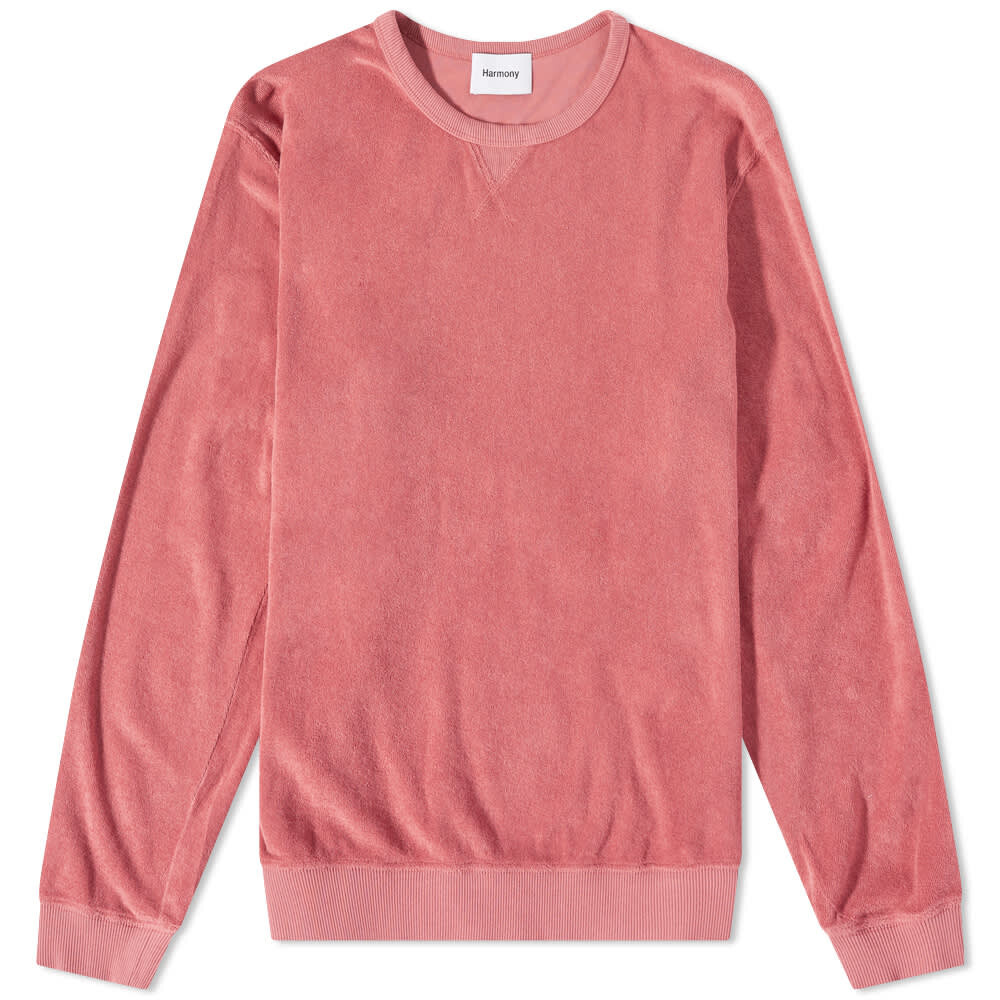 

Толстовка Harmony Stanford Terry Crew Sweat, Красный
