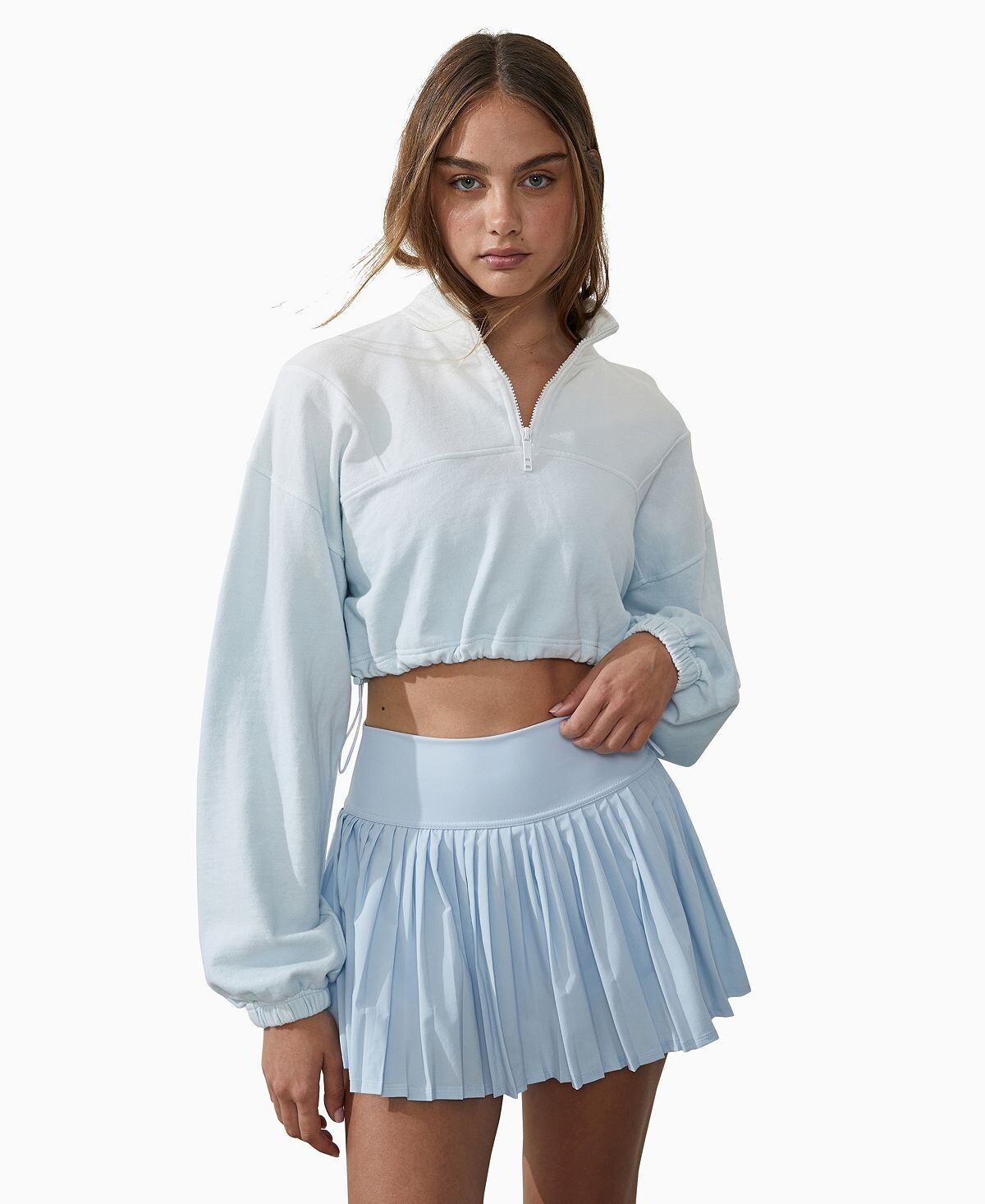 

Женская укороченная толстовка с молнией до половины COTTON ON, мульти