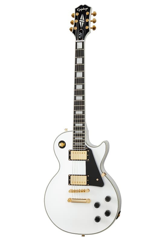 

Электрогитара Epiphone EILCAWGH1 Les Paul Custom, альпийский белый