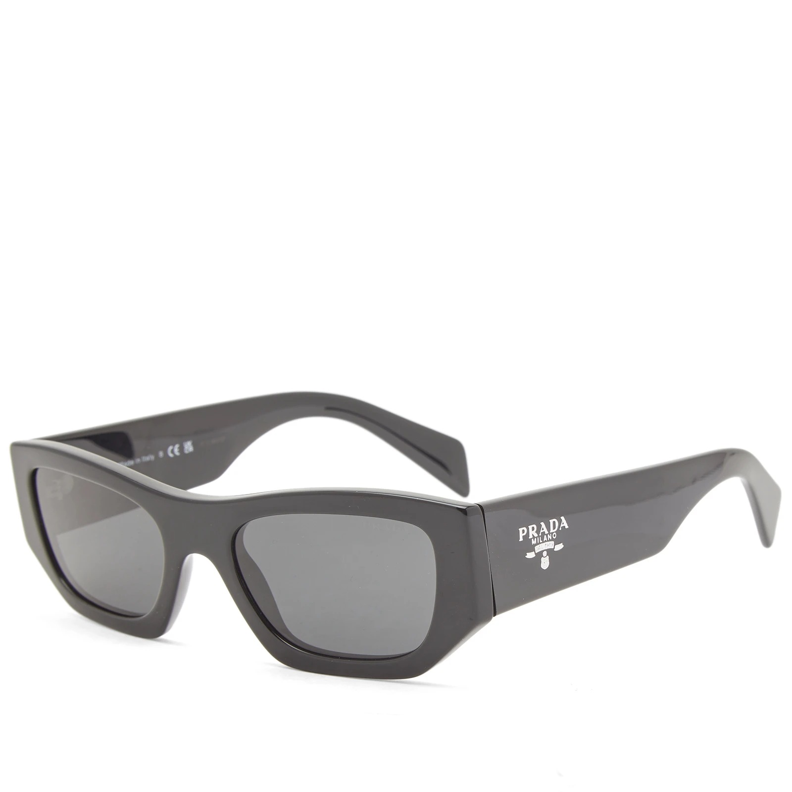 Солнцезащитные очки Prada Eyewear PR A01S, черный/темно-серый prada солнцезащитные очки prada pr 58ws 1ab5z1 black [pr 58ws 1ab5z1]