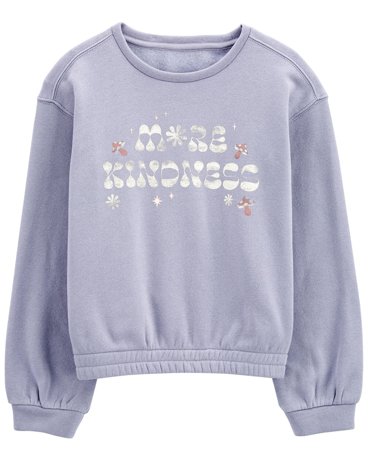 

Флисовый пуловер Kid More Kindness Carter's, синий