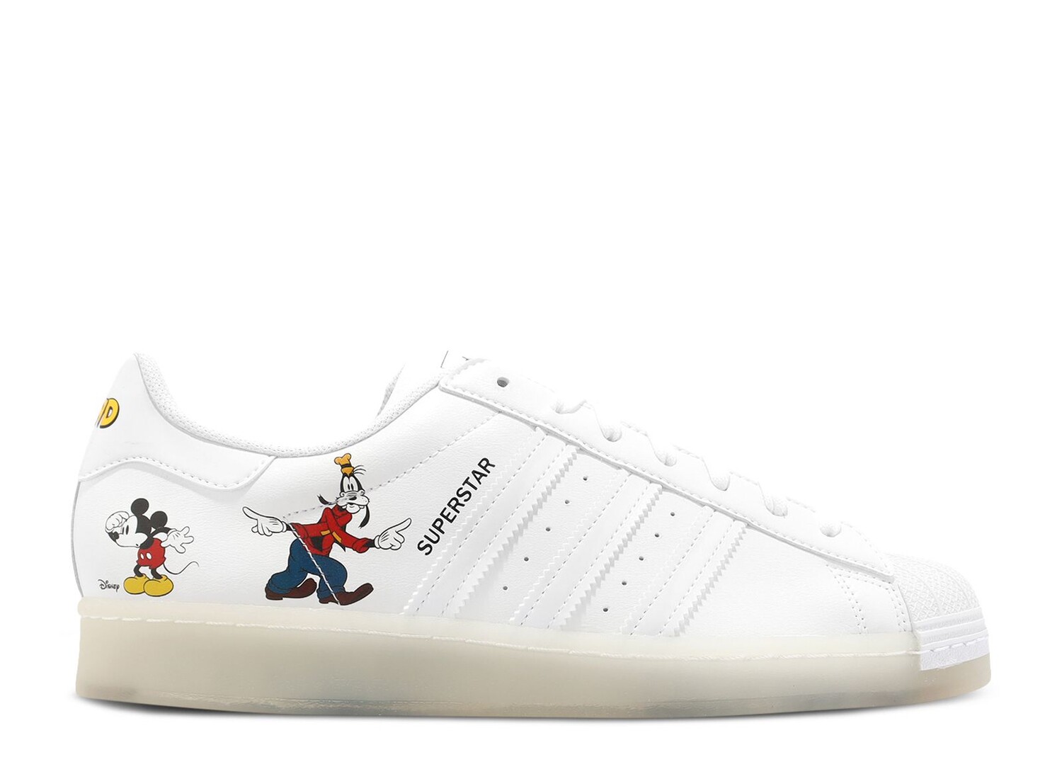 

Кроссовки adidas Disney X Superstar 'Hello Friend', белый