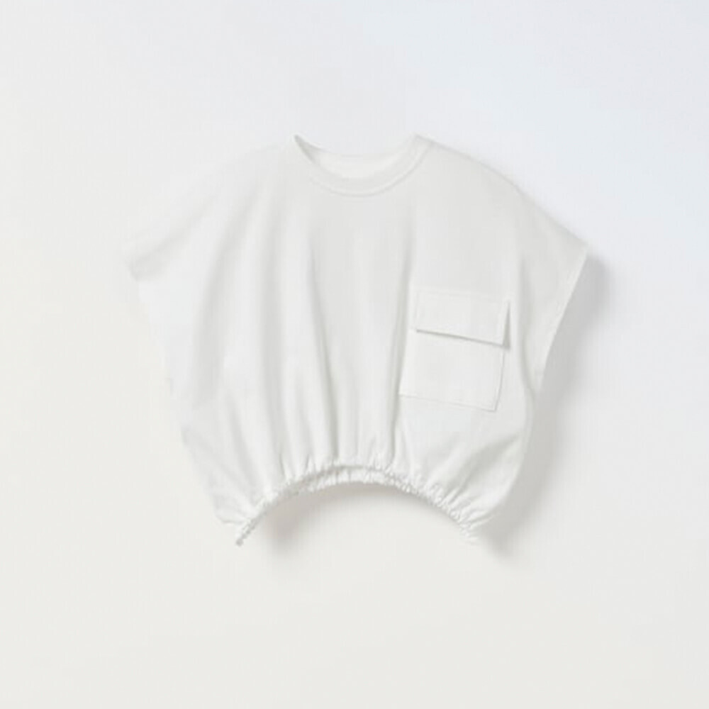 

Футболка с карманом Zara, белый
