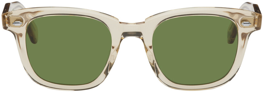 

Бежевые солнцезащитные очки Calabar Garrett Leight