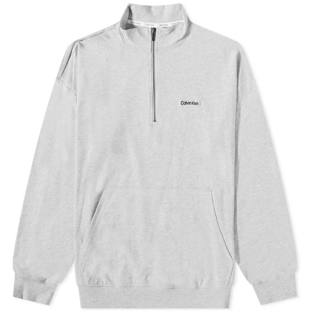 

Джемпер CK Underwear Logo Quarter Zip Sweat, Серый