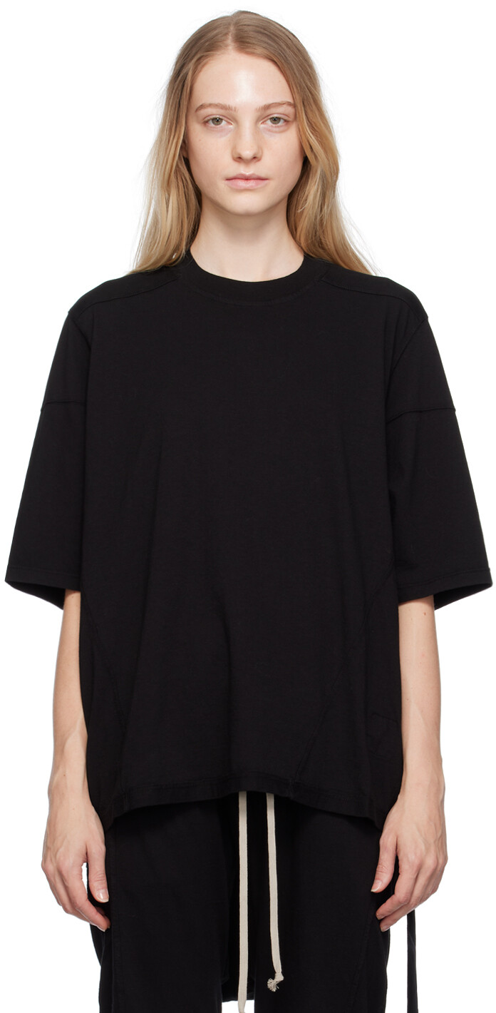 

Черная футболка Томми Rick Owens DRKSHDW, Черный