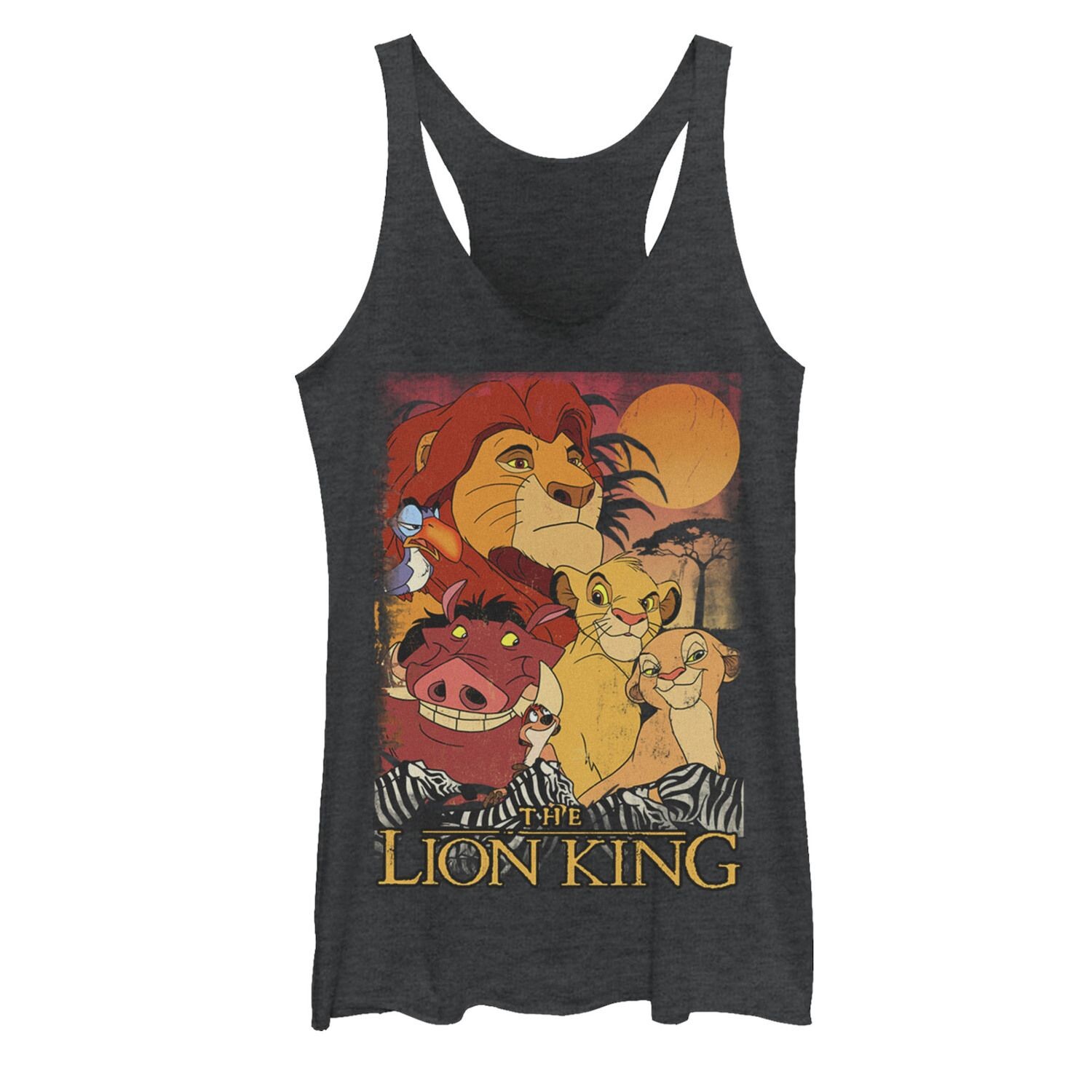 

Винтажная майка с рисунком Happy Sunset для детей Disney The Lion King Licensed Character
