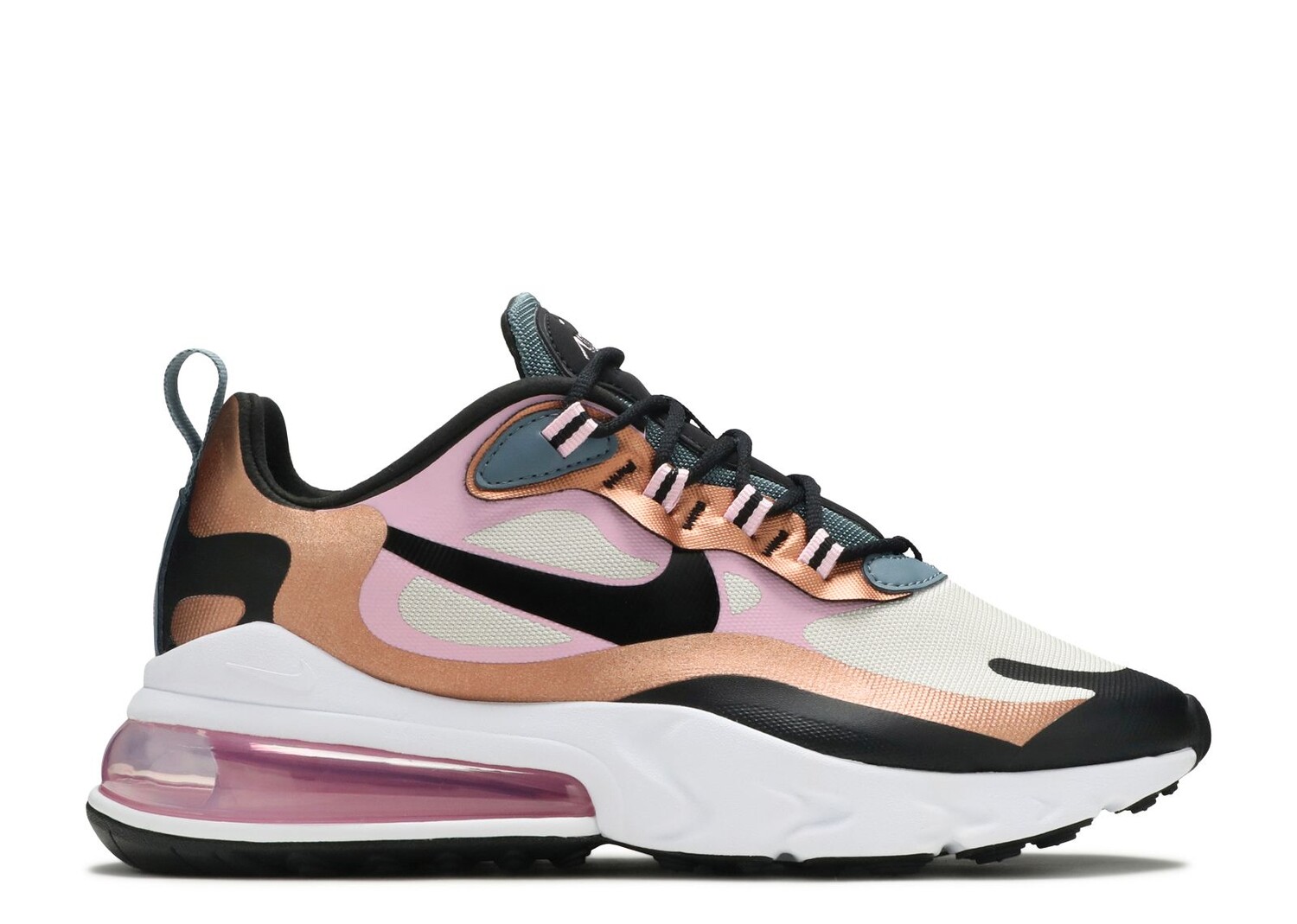 

Кроссовки Nike Wmns Air Max 270 React 'Metallic Bronze', коричневый