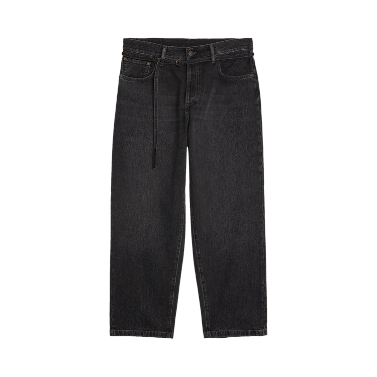 Джинсы Acne Studios 1991 Toj Loose Fit 'Black', черный джинсы acne studios classic fit jeans black черный