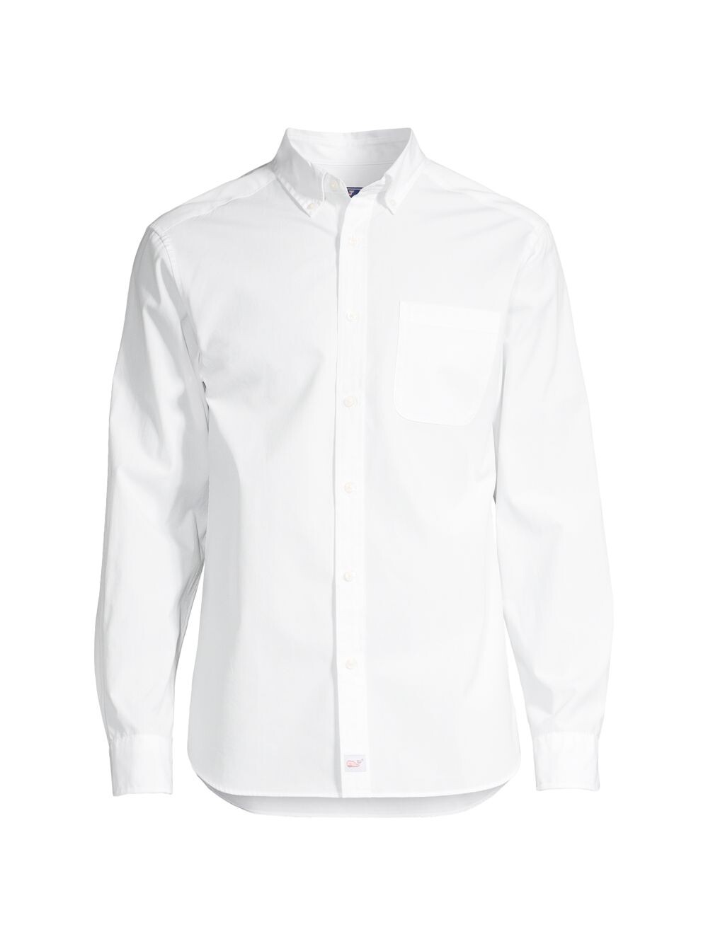 

Однотонная классическая рубашка Murray Vineyard Vines, белый
