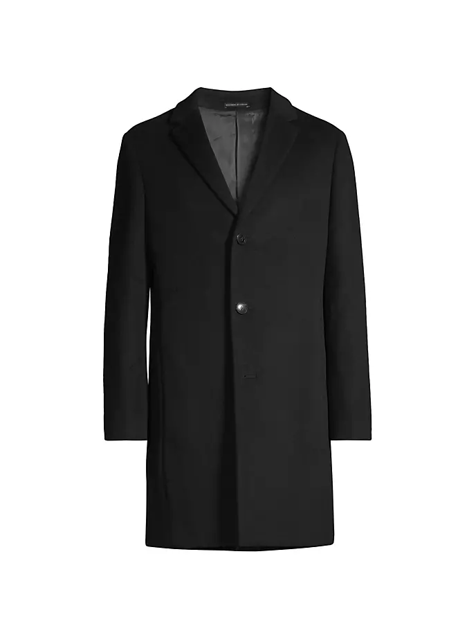 

Пальто Gable из смесовой шерсти Reiss, черный