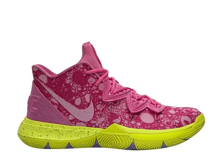 

Кроссовки Nike SPONGEBOB SQUAREPANTS X KYRIE 5 EP 'PATRICK', розовый, Розовый;фиолетовый