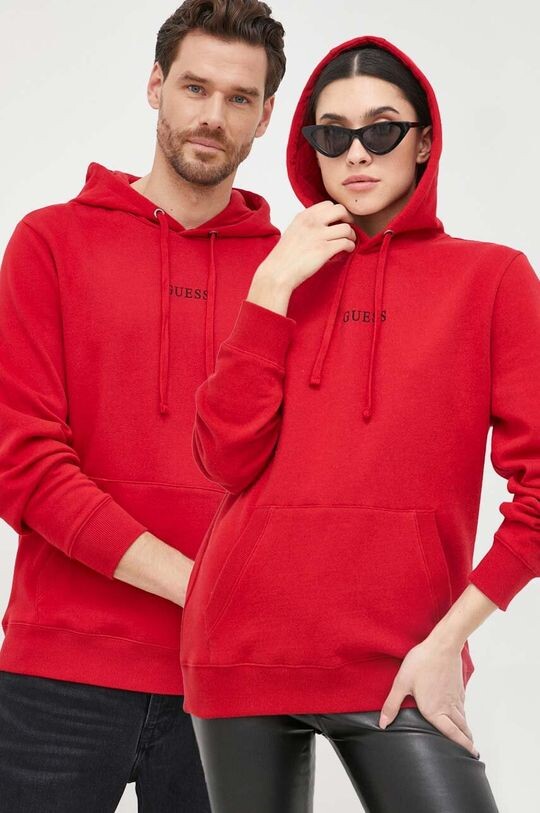 

Фуфайка Guess, красный